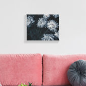 Zuid-Afrika Bleke groene en witte bloemen Canvas Afdruk (Insitu (Woonkamer))