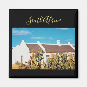 Zuid-Afrika Boerderij Stijl Huis Landschap Magneet