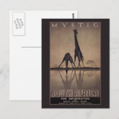 Zuid-Afrika Briefkaart (Voorkant / Achterkant)