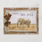 Zuid-Afrika Briefkaart (Voorkant)