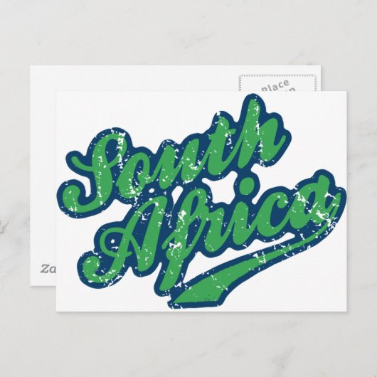Zuid-Afrika Briefkaart (Voorkant / Achterkant)