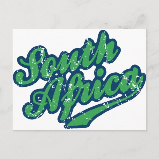 Zuid-Afrika Briefkaart (Voorkant)