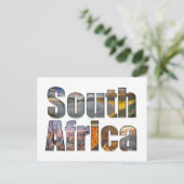 Zuid-Afrika Briefkaart (Staand voorkant)