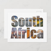 Zuid-Afrika Briefkaart (Voorkant / Achterkant)