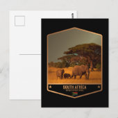 Zuid-Afrika Briefkaart (Voorkant / Achterkant)