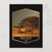 Zuid-Afrika Briefkaart (Voorkant)
