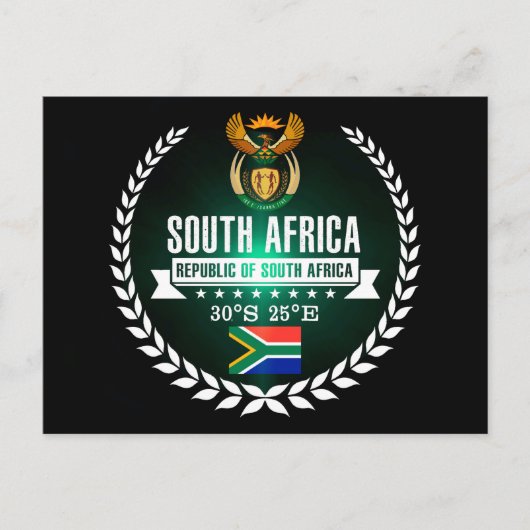 Zuid-Afrika Briefkaart (Voorkant)