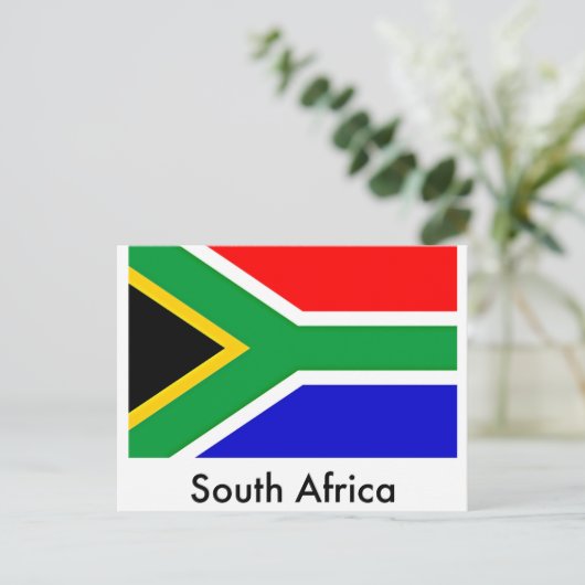 Zuid-Afrika Briefkaart (Staand voorkant)