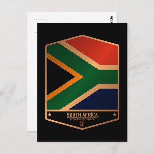 Zuid-Afrika Briefkaart (Voorkant / Achterkant)