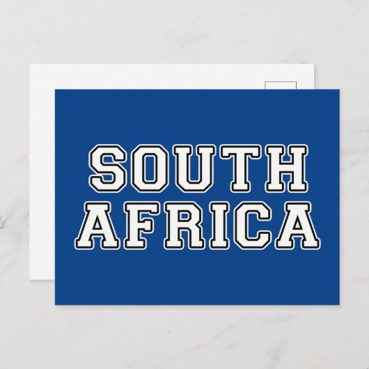 Zuid-Afrika Briefkaart (Voorkant / Achterkant)