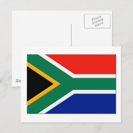 Zuid-Afrika Briefkaart (Voorkant / Achterkant)