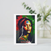 Zuid-Afrika Briefkaart - Wereld aan het Collectie (Staand voorkant)