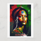 Zuid-Afrika Briefkaart - Wereld aan het Collectie  (Voorkant)