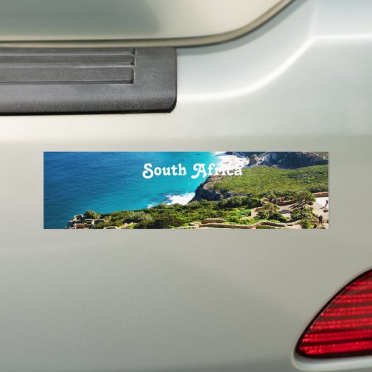 Zuid-Afrika Bumpersticker (Op auto)