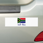 Zuid-Afrika Bumpersticker (Op auto)