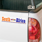 Zuid-Afrika Bumpersticker (Op Truck)