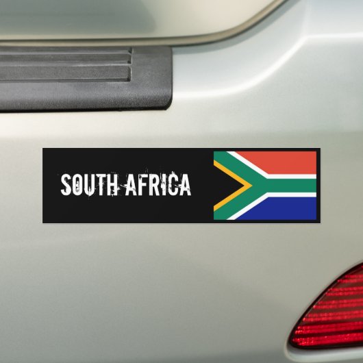 Zuid-Afrika-bumpersticker Bumpersticker (Op auto)