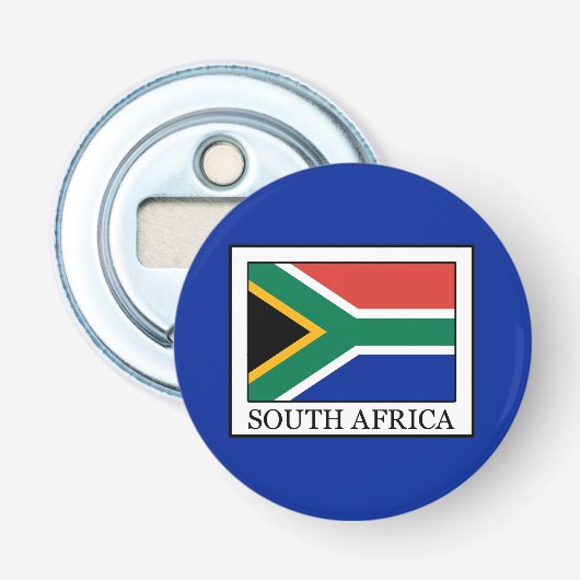 Zuid-Afrika Button Flesopener (Voorkant)