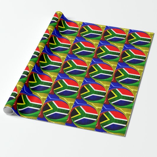 Zuid-Afrika Cadeaupapier (Uitgerold)
