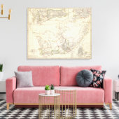 Zuid-Afrika Canvas Afdruk (Insitu (Woonkamer))