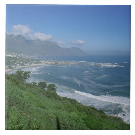 Zuid-Afrika - Clifton Beach, Kaapstad Tegeltje (Voorkant)