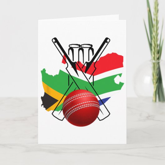 Zuid-Afrika Cricket T20 New York  Kaart (Voorkant)
