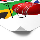 Zuid-Afrika Cricket T20 New York Poster (Hoek)