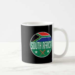 Zuid-Afrika Cricket Vlag Jersey Wedstrijd Toernooi Koffiemok