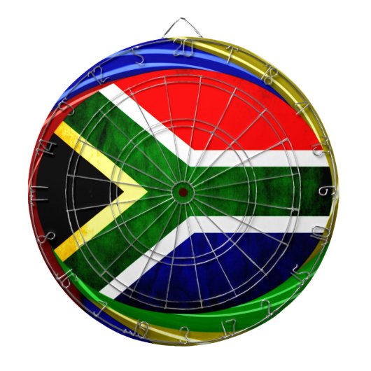 Zuid-Afrika Dartbord (Voorkant)