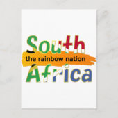 Zuid-Afrika: de regenboognatie Briefkaart (Voorkant)