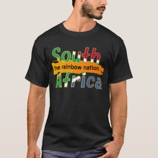 Zuid-Afrika: de regenboognatie T-shirt