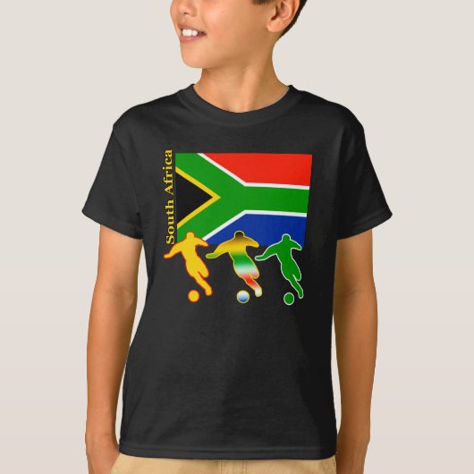 Zuid-Afrika - Donkere T-shirt (Voorkant)