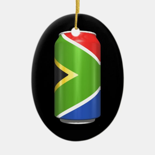 Zuid-Afrika drinken Keramisch Ornament (Voorkant)