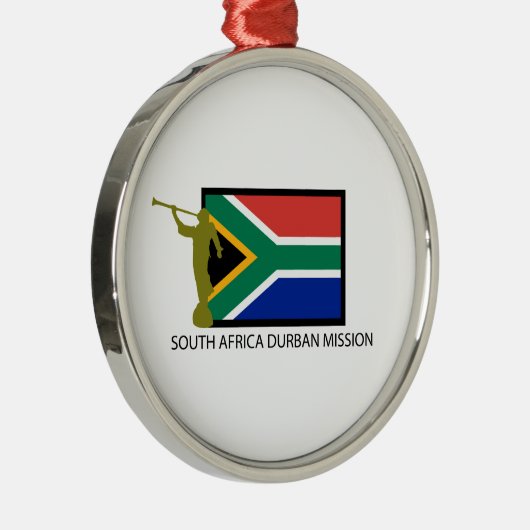 ZUID-AFRIKA DURBAN MISSIE LDS CTR METALEN ORNAMENT (Rechts)