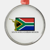 ZUID-AFRIKA DURBAN MISSIE LDS CTR METALEN ORNAMENT (Voorkant)