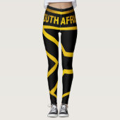 Zuid-Afrika Embleem Leggings (Voorkant)