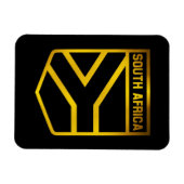 Zuid-Afrika Embleem Magneet (Horizontaal)