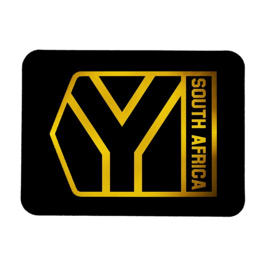 Zuid-Afrika Embleem Magneet (Horizontaal)