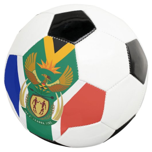 Zuid-Afrika embleem voetbal (Drie kwart)