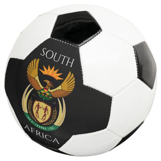 zuid - afrika embleem - voetbal (Drie kwart)