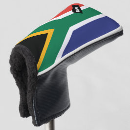Zuid-Afrika Flag - Custom Golf Putter Head Hoesje Golfheadcover