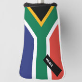 Zuid-Afrika Flag - Custom Golf Putter Head Hoesje Golfheadcover (Draai 90)
