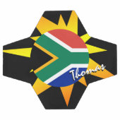 Zuid-Afrika Football en Afrikaanse vlag / BANG Voetbal (Enkel)