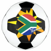 Zuid-Afrika Football en Afrikaanse vlag / BANG Voetbal (Voorkant)
