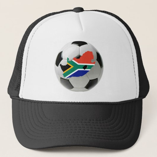 Zuid-Afrika football Trucker Pet (Voorkant)