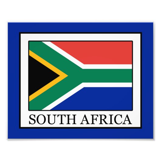 Zuid-Afrika Foto Afdruk (Voorkant)