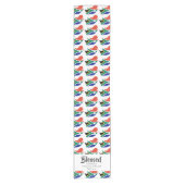 ZUID-AFRIKA Gezegende Natie Schrift Christelijk Korte Tafelloper (Voorkant)