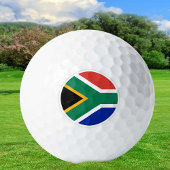 Zuid-Afrika Golf Balls, vlaggolfers/patriotten Golfballen