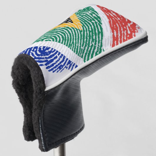Zuid-Afrika Golfheadcover (3/4 voorkant)