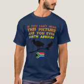 Zuid-Afrika - Hadeda Funny Alarm T-shirt (Voorkant)